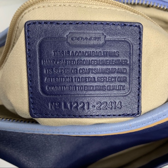 Coach Legacy Leather Duffel Hobo Shoulder Bag - Picture 10 of 16